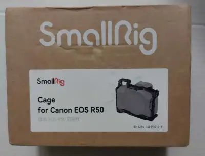New SmallRig R50 Cage for Canon R50 Camera, Aluminum Alloy with Quick Release Plate for Arca Stand,...