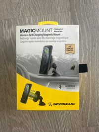Scosche Magic Mount Car Wireless Charger Dash/Window Mount