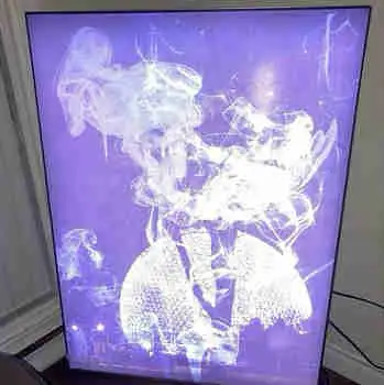 Magnifique décoration avec modulateur de luminosité. Cette lampe émet une lueur douce et subtile, aj...