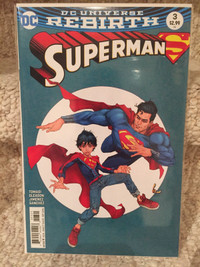 Superman #3 Variant cover (Rebirth)