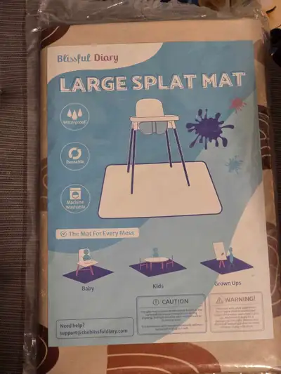 Blissful Diary Splat Mat, View more