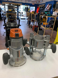 RIDGID R2911 ROUTER AND PLUNGE BASE