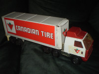 Tonka -Canadian Tire- semi-truck trailer rig