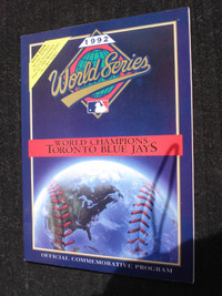Blue Jays 1992 World Series book