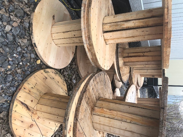 Wooden reels Patio & Garden Furniture Ottawa Kijiji