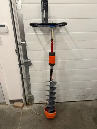 K Drill Ice Auger with Clam Plate, View more