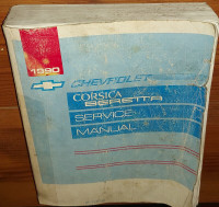 1990 CORSICA BERETTA Service Manual Chevrolet