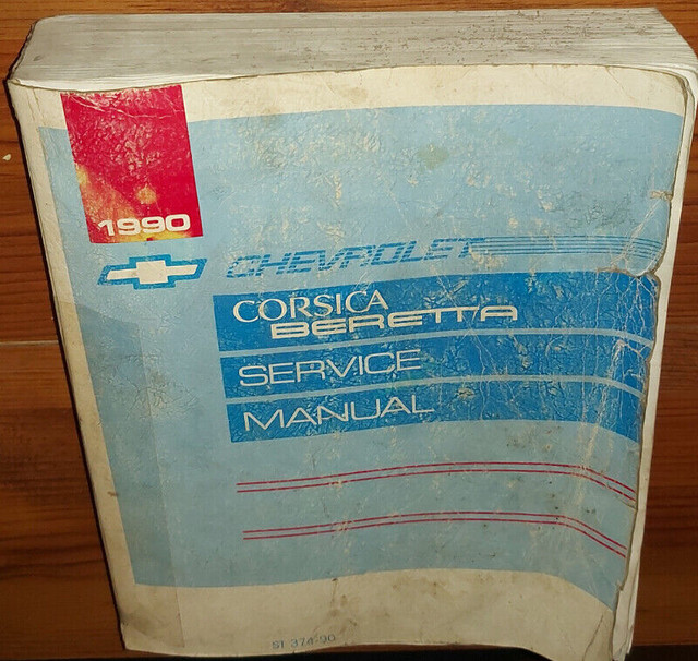 1990 CORSICA BERETTA Service Manual Chevrolet dans Autre  à Kingston