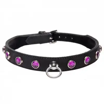 LEATHER BONDAGE COLLAR NEW $25, View more