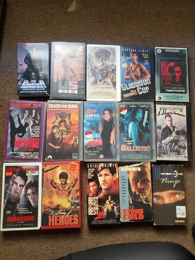 action movies vhs in CDs, DVDs & Blu-ray in Ottawa - Image 2