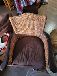 Wicker chair for sale