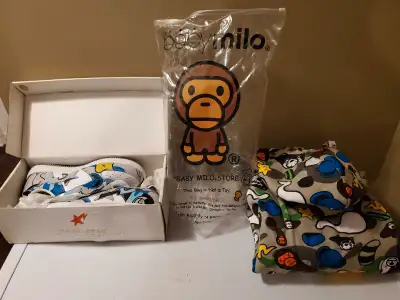 BNIB Bape Sweater and Nike Shoe, View more