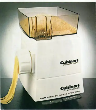 Machine a pate Cuisinart Deluxe Fait une grande variété de pates, View more