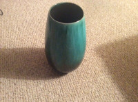Blue mountain tall vase