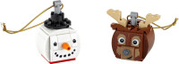 LEGO Ornaments: 854050 Snowman and Reindeer Duo