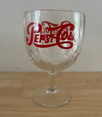 Vintage Pepsi Cola Goblets , View more