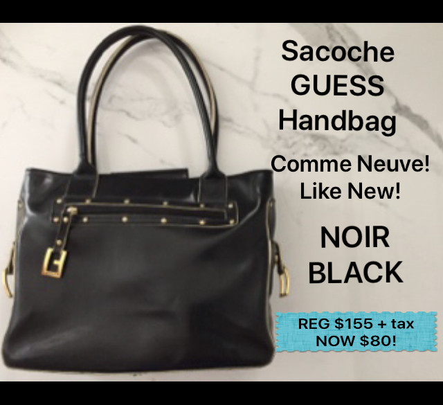 Sacoche *GUESS* Handbag ~COMME NEUVE!  $80 ou MEILLEURE OFFRE! in Women's - Bags & Wallets in Laval / North Shore