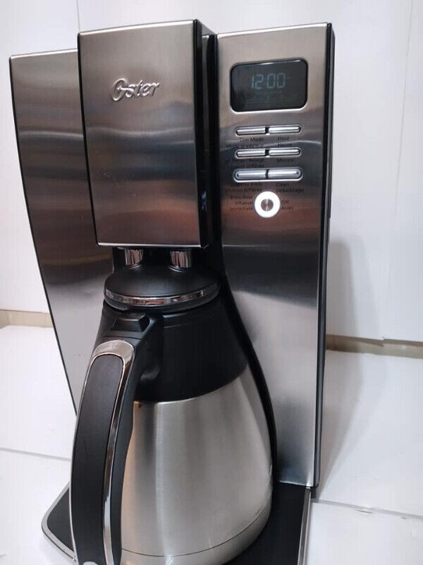 Oster Stainless Steel 10-Cup Thermal Coffee Maker in Coffee Makers in Mississauga / Peel Region - Image 3