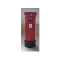Diecast Red Post Office Money Bank