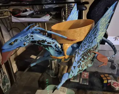 Brand-New, Unused, Rare Avatar Fire and Ash Ikran/Banshee Popcorn Bucket $90 firm. Lowballs ignored