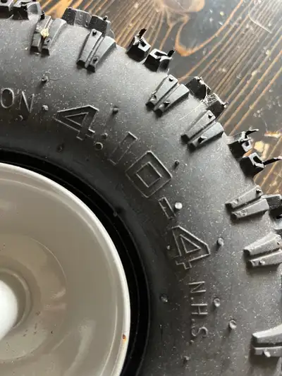 Snowblower tire reduced again, View more