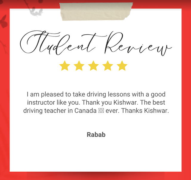 Female Driving Instructor414911400961658883