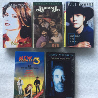 Country Music Artists Cassettes 