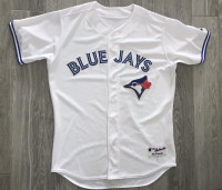 2002 AUTHENTIC MAJESTIC 6200 TORONTO BLUE JAYS MLB BASEBALL JERSEY SZ 54