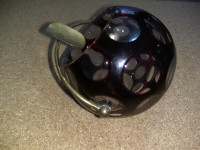 vintage ashtray round glass
