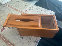 tissue box wooden