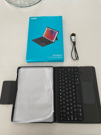 Rapoo iPad Bluetooth Keyboard Case with Trackpad- Brand New