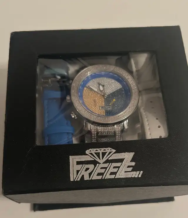 ⌚️ New 17.25 CTW "Bust Down" Freeze Diamond Watch – Full Se