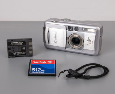 Canon PowerShot S30 - 3MP Compact Camera - Y2K, Digital Vintage,, View more