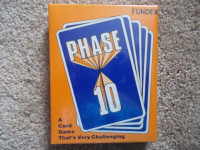 NEW!  1986 Phase 10 Card Game (still sealed) by Fundex