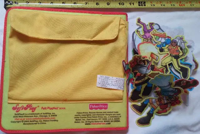 Rescue Heroes Save the Day! Felt Book with Felt Characters in Other in London - Image 4