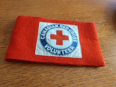CANADIAN RED CROSS ARMBAND, View more