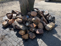 Free Garden and landscaping rocks!