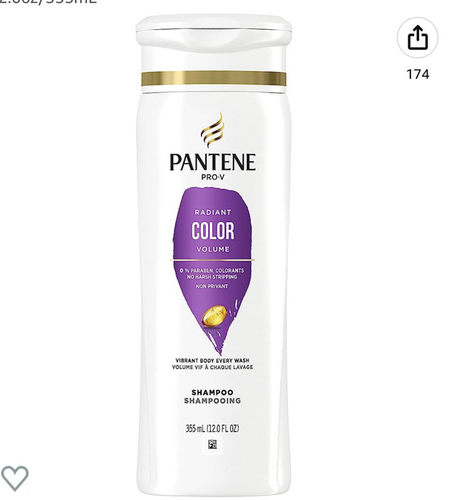 PANTENE PRO-V Radiant Color Volume Shampoo, 12.0oz/355mL in Bathwares in City of Toronto