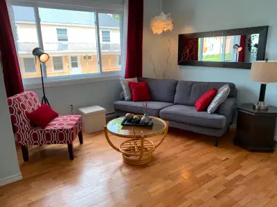 Quiet Furnished Apt Downtown  includes Heat Lights Internet Park