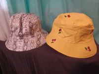 REVERSIBLE BUCKET HATS