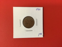 1961      Canada small penny