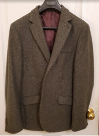 BRAND NEW men's blazer 40R, Abraham Moon English wool