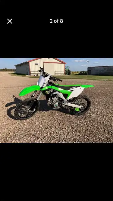 2017 Kawasaki kx250f. Just over 20 hours on rebuild done by dirt bike mechanic. New tires. Never bee...