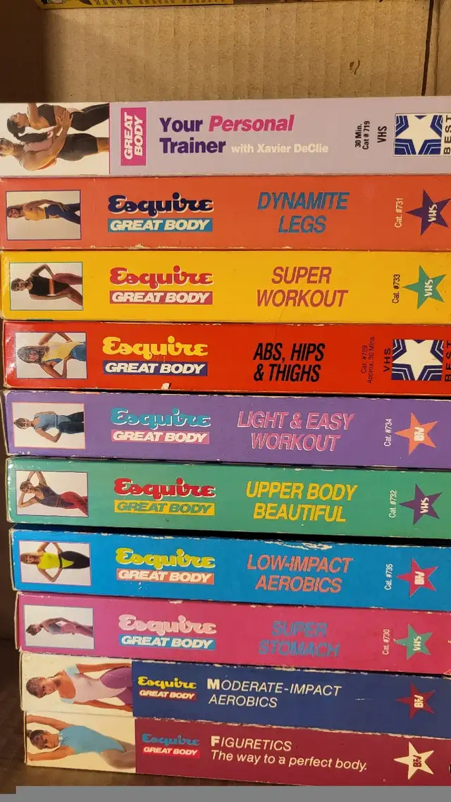 VHS work-out tapes in CDs, DVDs & Blu-ray in Calgary - Image 5