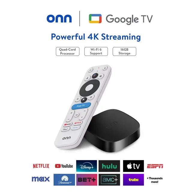 onn 4K Plus Streaming Device, Google TV408442350716866563