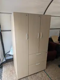 Wooden wardrobe closet, Free Delivery