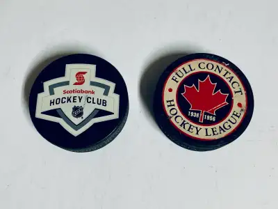 Hockey Pucks (Both for $6), View more
