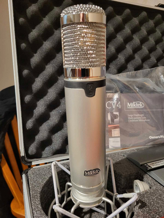 Miktek CV4 Large Diaphragm Condenser Tube Microphone dans Matériel audio professionnel  à Ouest de l’Île - Image 2
