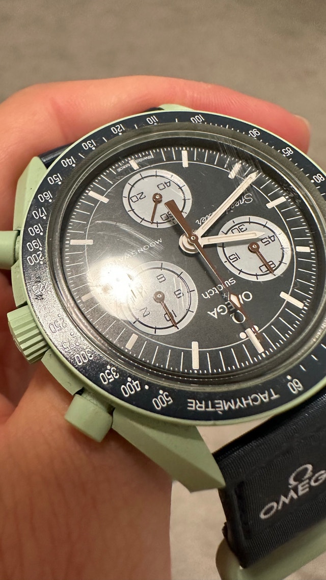 Omega X Swatch Mission on Earth Speedmaster Watch Jewellery & Watches Calgary Kijiji