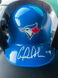 Gabriel Moreno autographed batting helmet